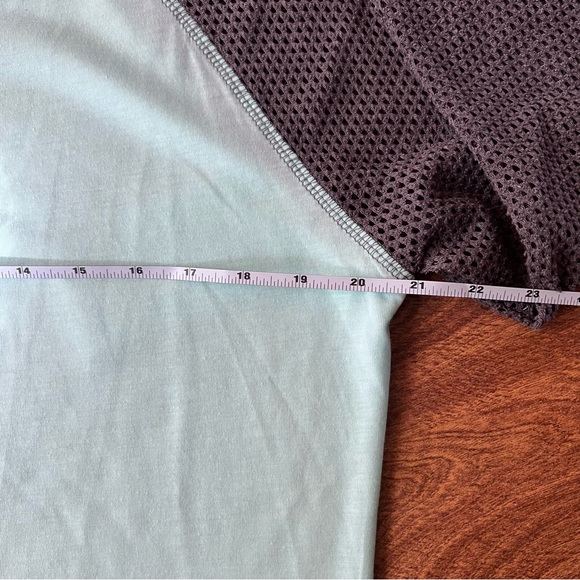 Balance Collection by Marika Mint Green gray Long sleeve activewear Top Size XL - Picture 10 of 12